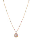 The National Gallery Play of Light Rose Gold Ruby Pendant