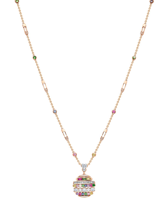The National Gallery Play of Light Rose Gold Ruby Pendant