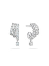 The National Gallery Play of Light Platinum Diamond Earrings