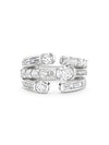 The National Gallery Play of Light Platinum Diamond Ring