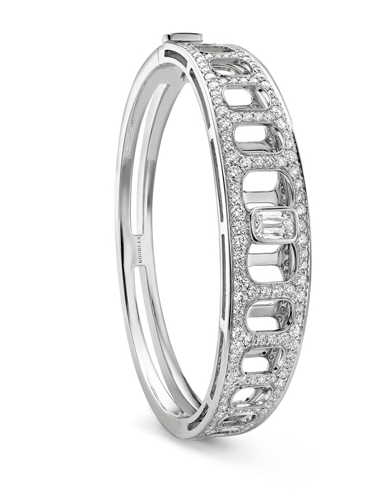 The National Gallery Perspective Platinum Bangle