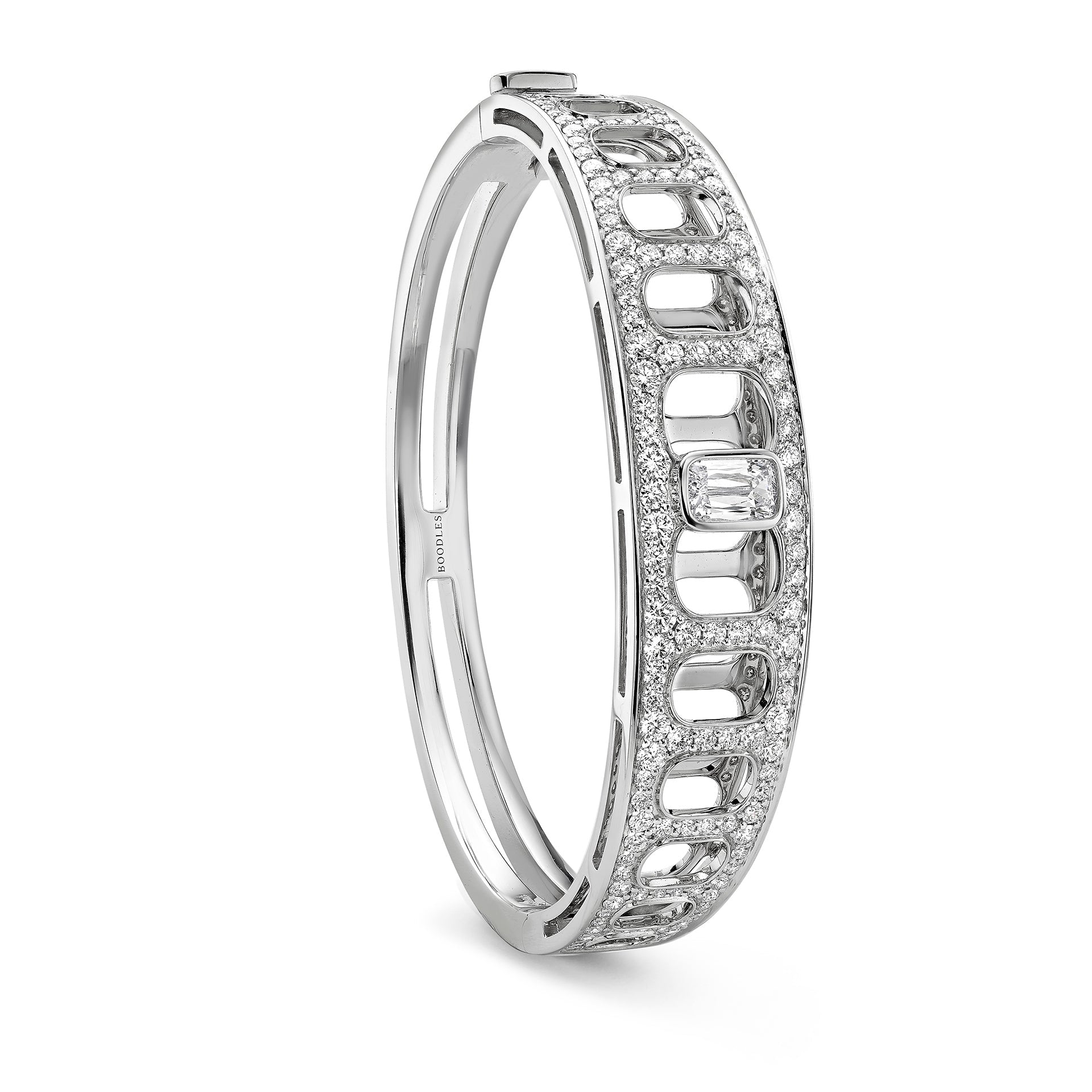 The National Gallery Perspective Platinum Bangle