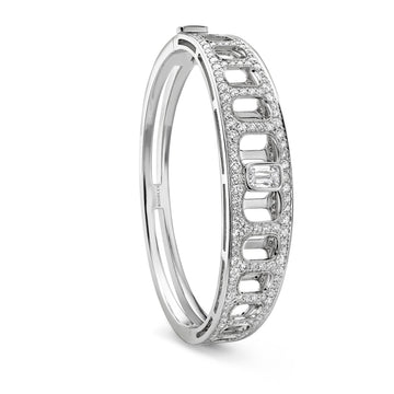 The National Gallery Perspective Platinum Bangle
