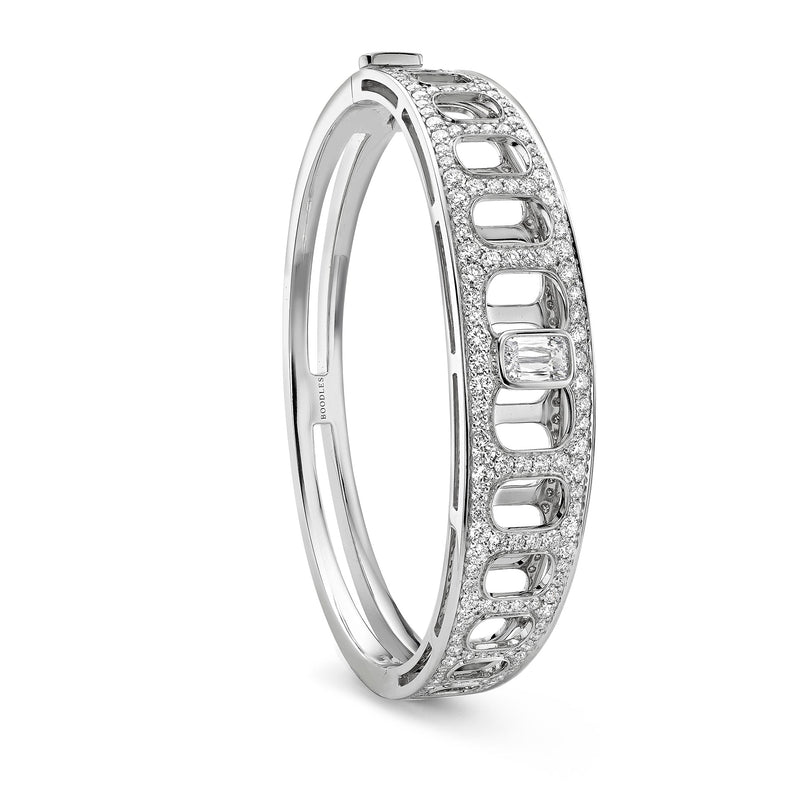 The National Gallery Perspective Platinum Bangle
