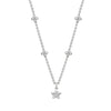 Beach Star Diamond Platinum Pendant