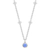 Beach Tanzanite Platinum Pendant