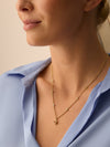 Beach Mandarin Garnet Yellow Gold Pendant | Boodles