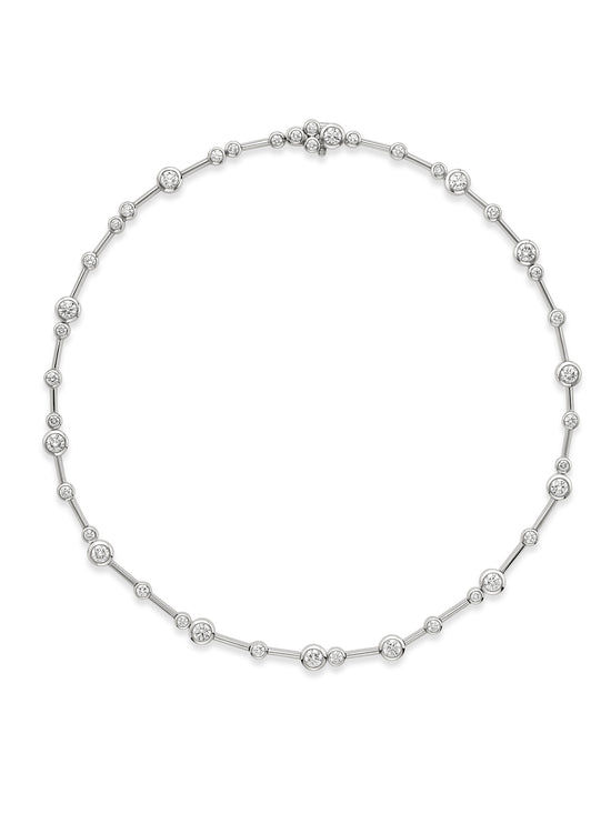 Raindance Platinum Diamond Necklace