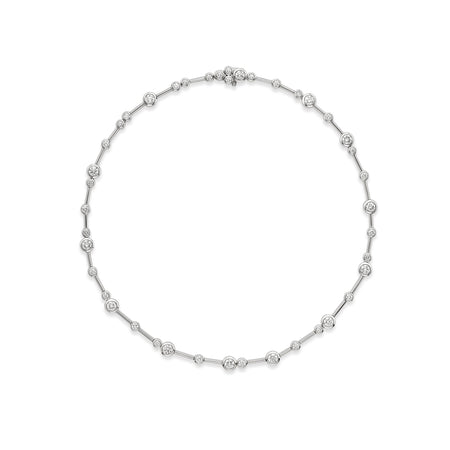 Raindance Platinum Diamond Necklace