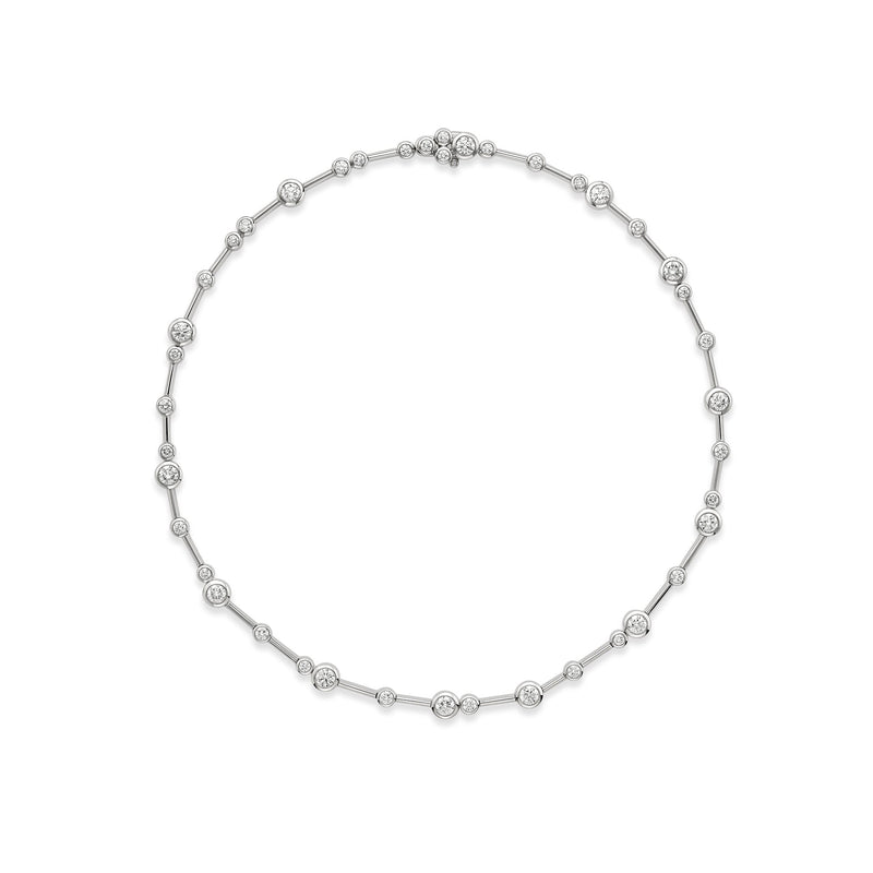Raindance Platinum Diamond Necklace