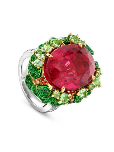 Africa Inside Africa Sunset Tourmaline Ring