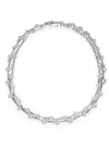 Raindance Large Two-Row Platinum Diamond Necklace