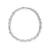 Raindance Large Two-Row Platinum Diamond Necklace