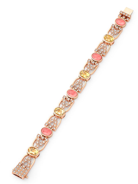 Africa Kasbah Atlas Mountains Rose Gold Bracelet