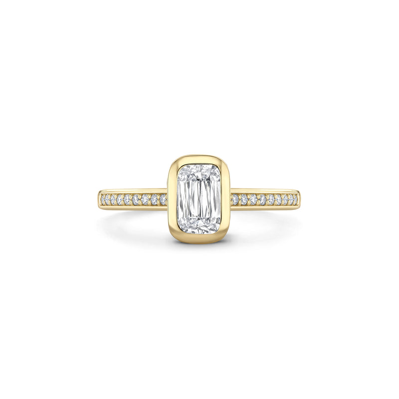 The Boodles Ashoka Diamond Yellow Gold Engagement Ring