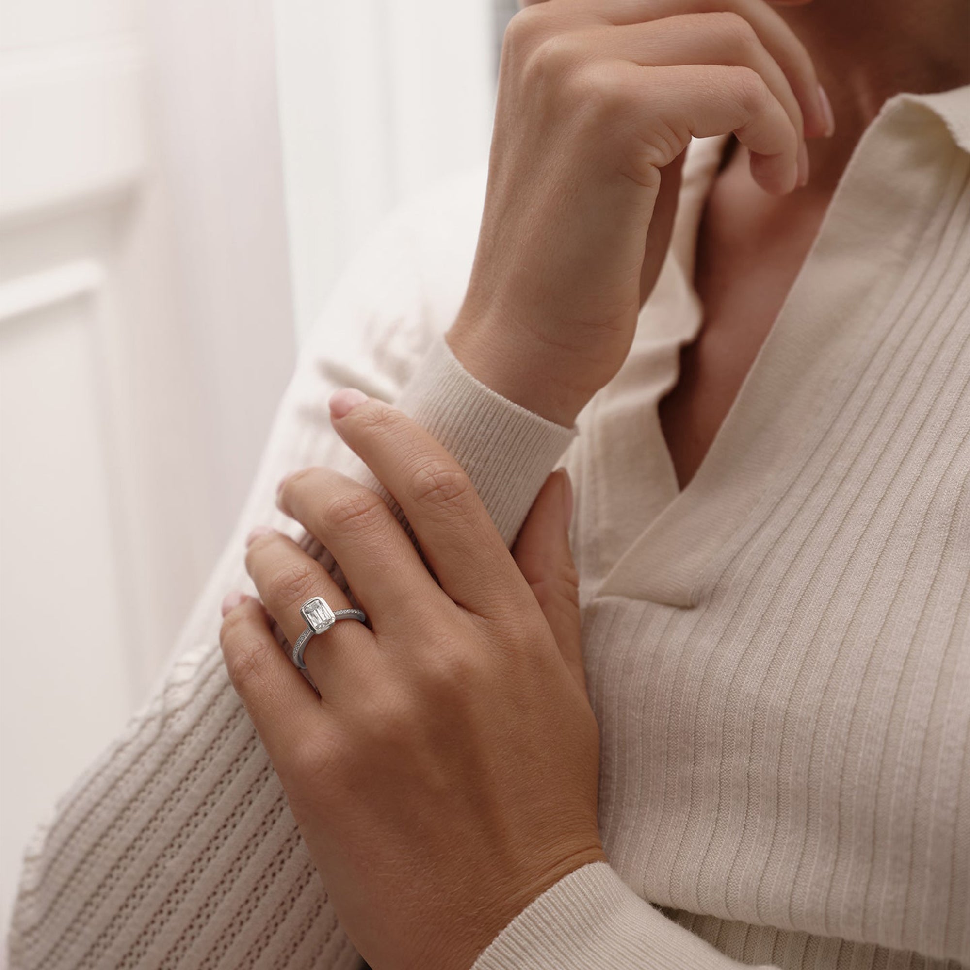 The Boodles Ashoka Platinum Diamond Engagement Ring