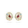 The Palace Collection Presence Chamber Ruby Earrings