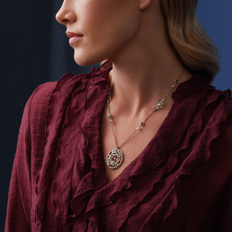 The Palace Collection Presence Chamber Ruby Pendant