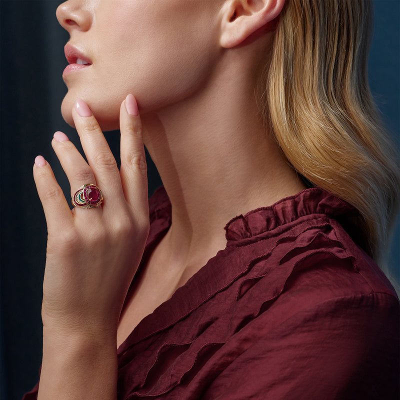 The Palace Collection Presence Chamber Ruby Ring