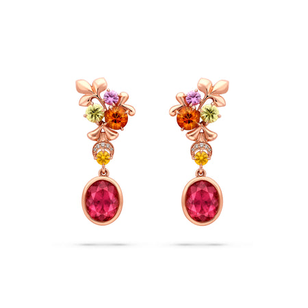 The Palace Collection Silk Mantua Earrings