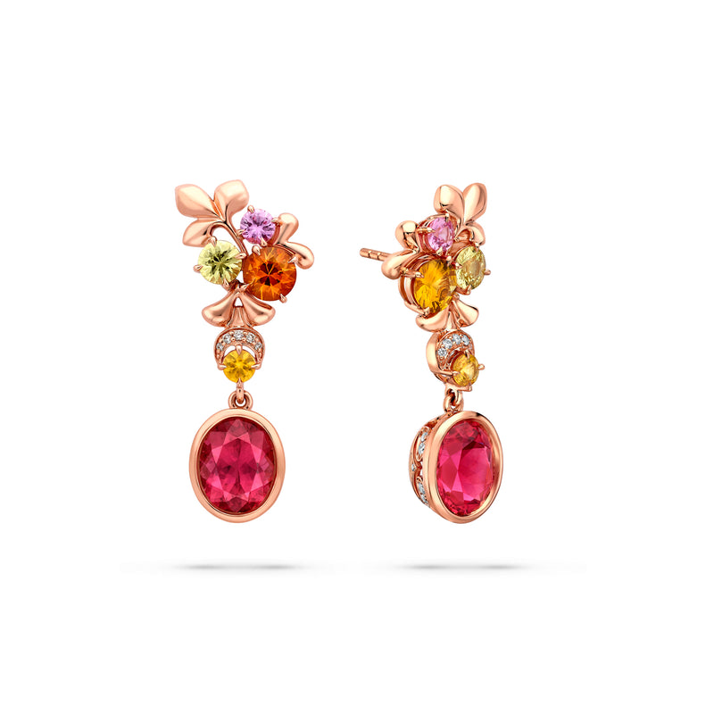 The Palace Collection Silk Mantua Earrings