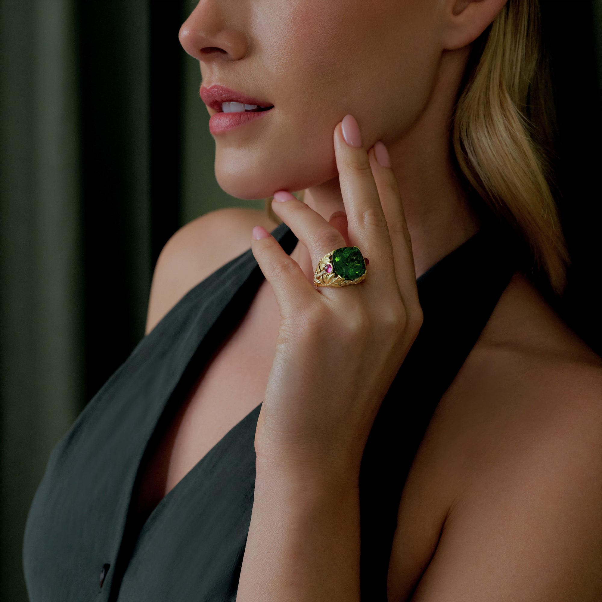 The Palace Collection The Great Vine Peridot Ring