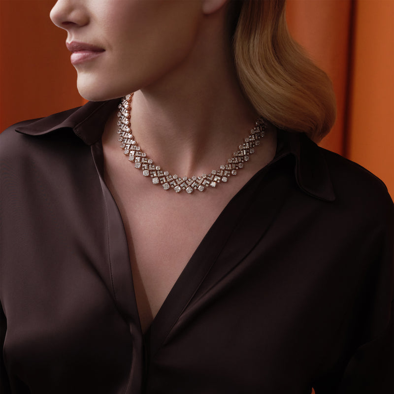 The Palace Collection Tudor Skyline Diamond Collar