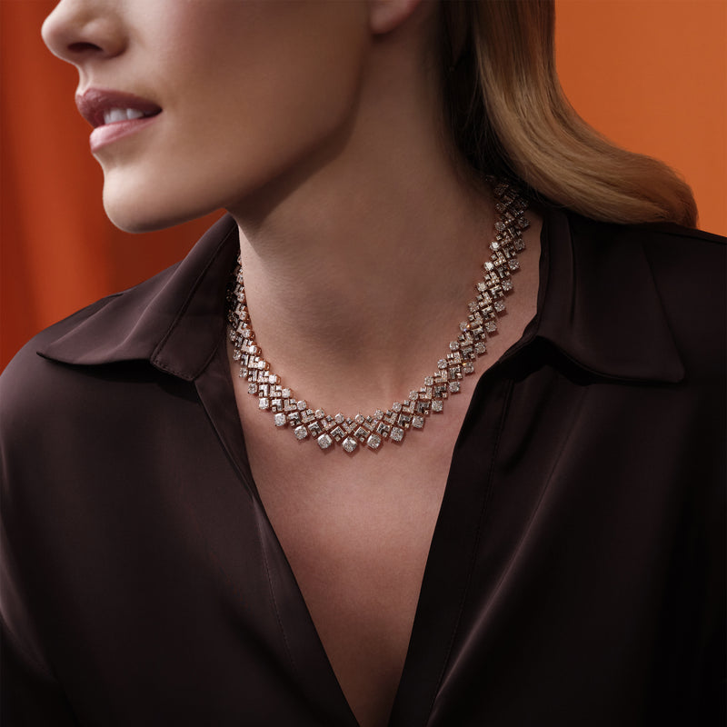 The Palace Collection Tudor Skyline Diamond Collar
