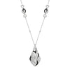 Africa Zebra Platinum Diamond Pendant