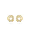 Roulette Yellow Gold Diamond Wrap Earrings