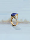 A Family Journey Paris Sapphire Yellow Gold Ring