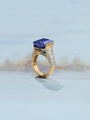 A Family Journey Paris Sapphire Yellow Gold Ring