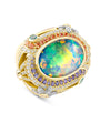 A Family Journey Liverpool Opal Yellow Gold Ring