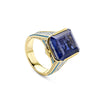 A Family Journey Paris Tuileries Sapphire Yellow Gold Ring