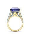 A Family Journey Paris Sapphire Yellow Gold Ring