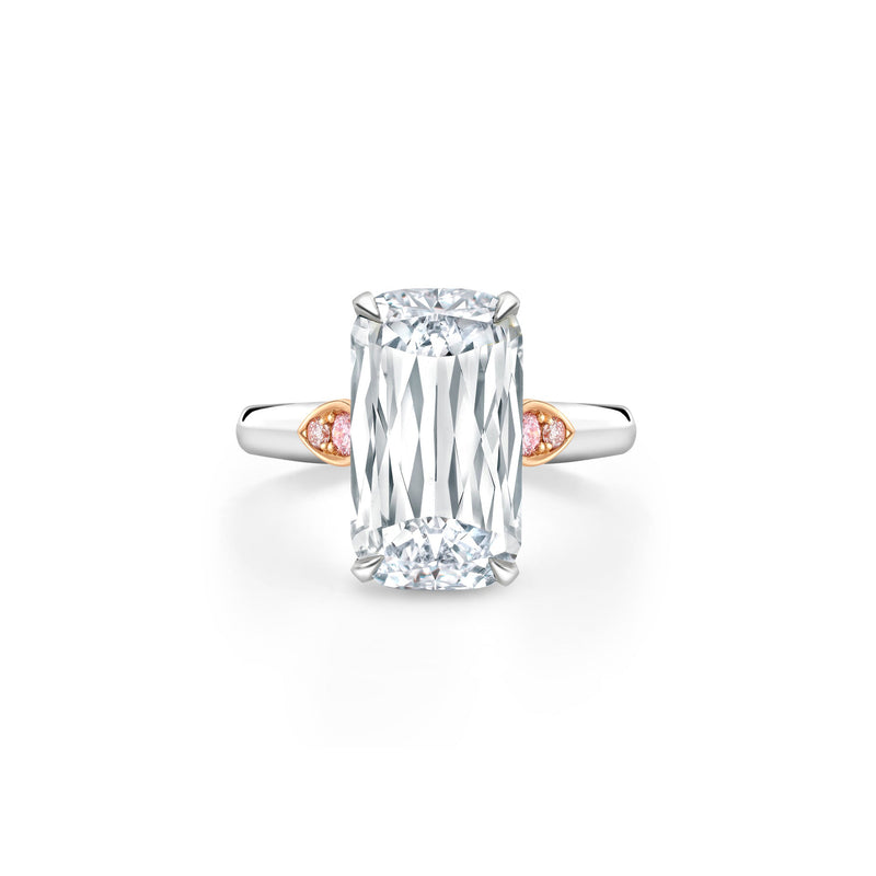 Ashoka Diamond Cupid Platinum Ring