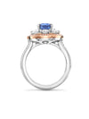 Vintage Oval Cut Sapphire Ring