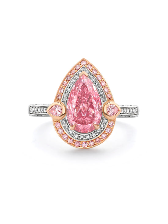 Vintage The Eternal Pink Diamond Ring