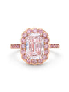 The Pink Ashoka Rose Gold Ring
