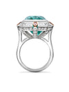 The National Gallery Play of Light Paraiba Platinum Ring