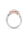 Monaco Pink Diamond Platinum Ring