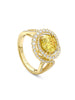 Monaco Yellow Diamond Yellow Gold Ring