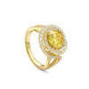 Monaco Yellow Diamond Yellow Gold Ring