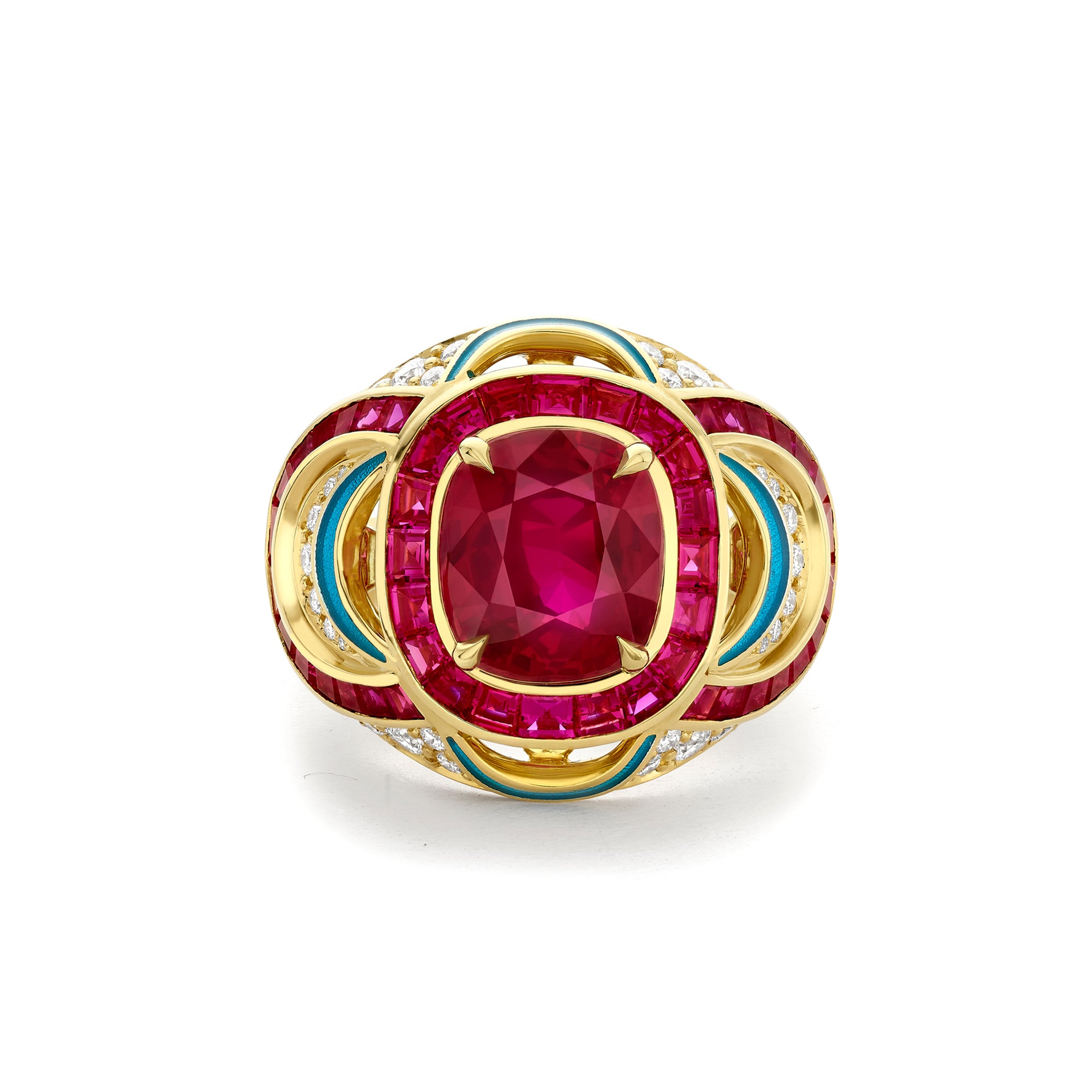 The Palace Collection Presence Chamber Ruby Ring
