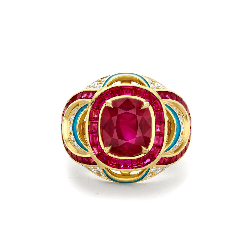 The Palace Collection Presence Chamber Ruby Ring