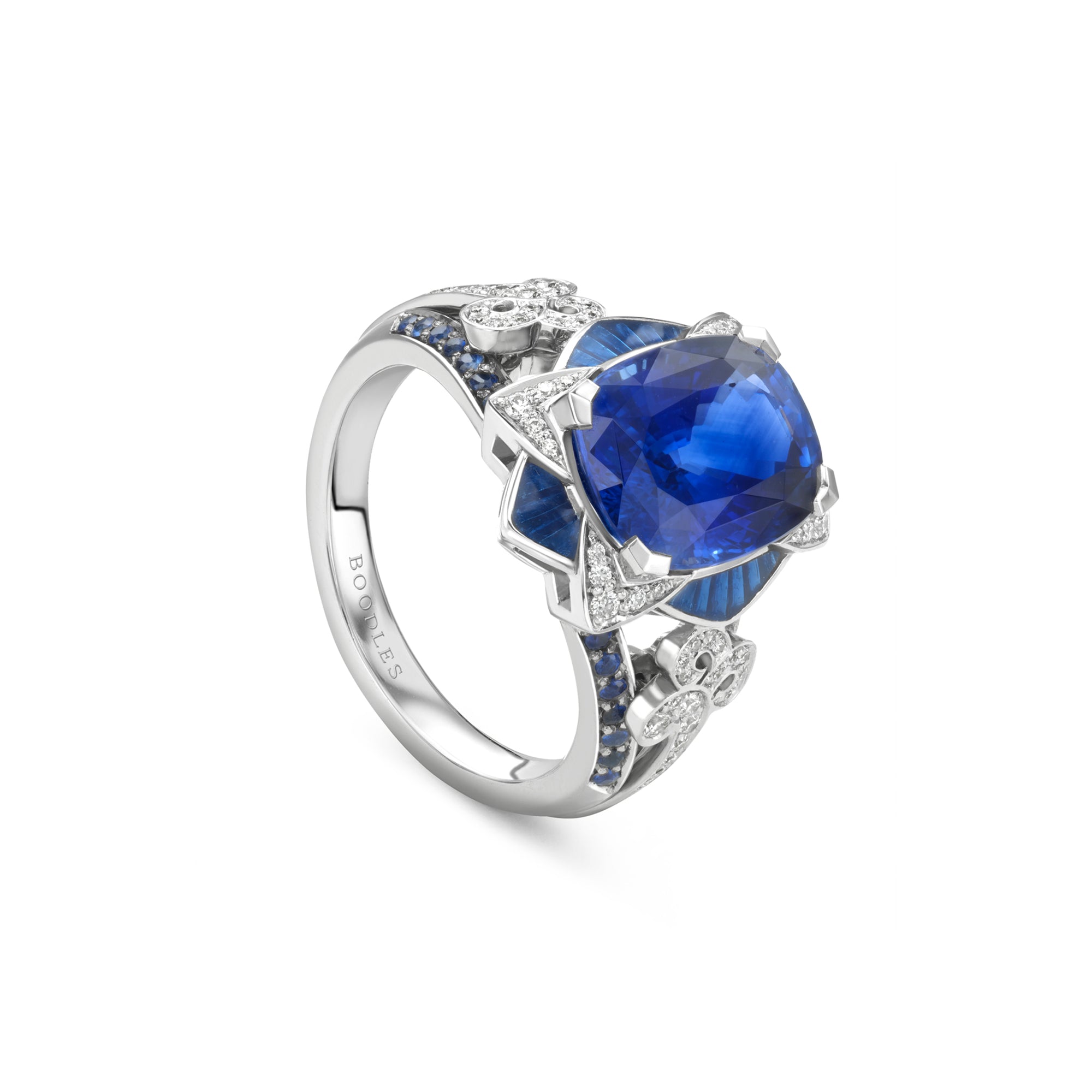 The Palace Collection Royal Porcelain Sapphire Ring