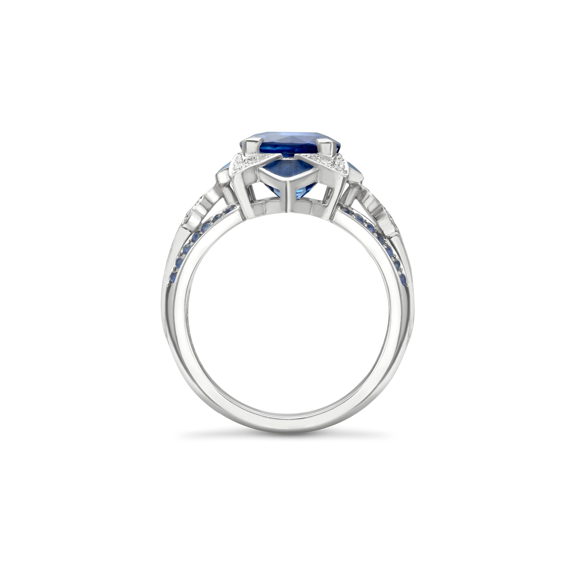 The Palace Collection Royal Porcelain Sapphire Ring