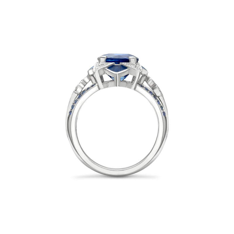 The Palace Collection Royal Porcelain Sapphire Ring