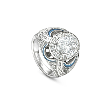 The Palace Collection Presence Chamber Platinum Ring