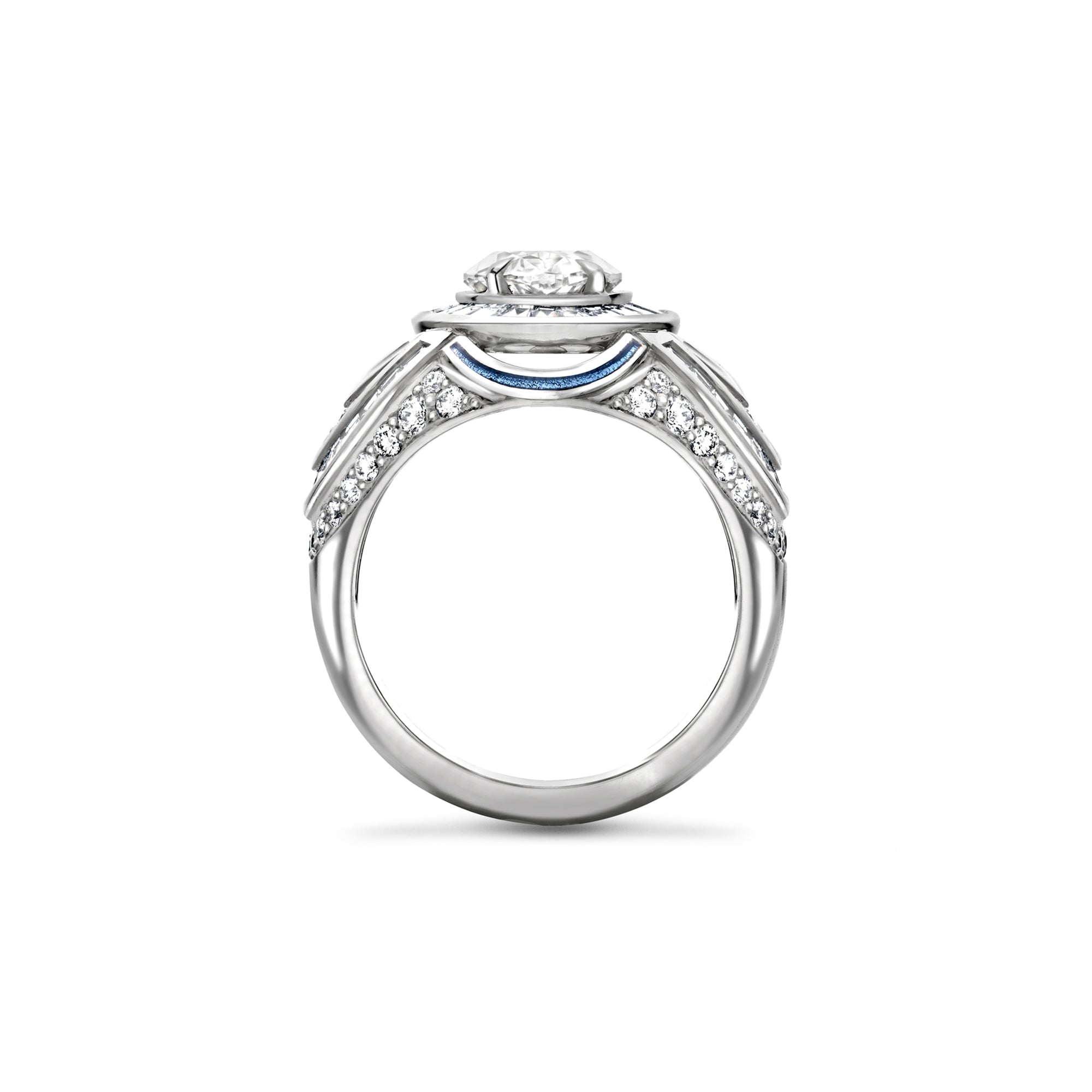 The Palace Collection Presence Chamber Platinum Ring